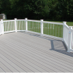Trex decking with custom railing by Fx Home Renovation Somerville NJ